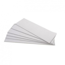 Lastra per cromatografia su strato sottile supporto in vetro con F254 mm 100x200 cf. 40 pz.